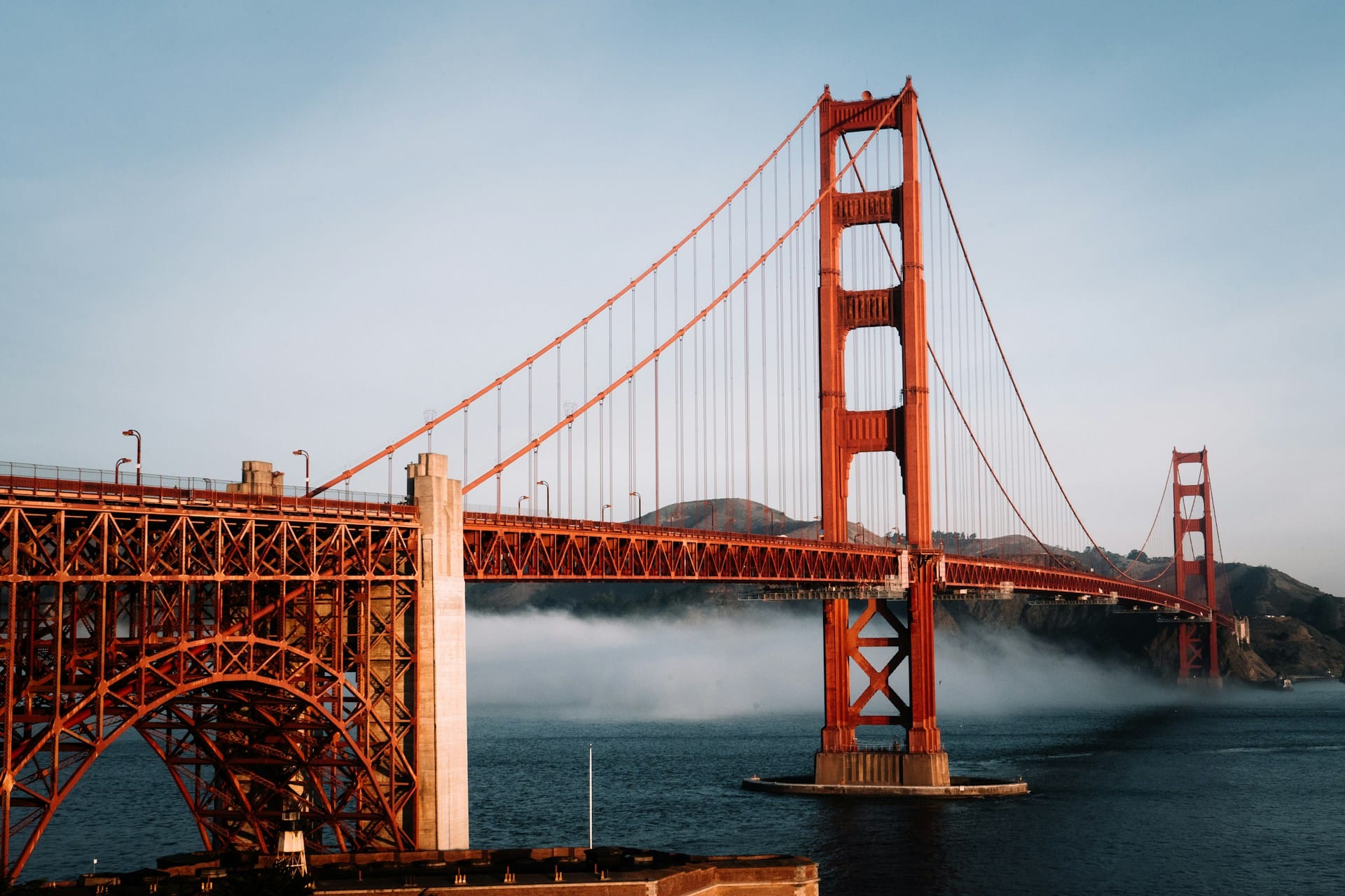 Golden gate Bridge, San Fransisco Photo by Rockwell branding agency on Unsplash